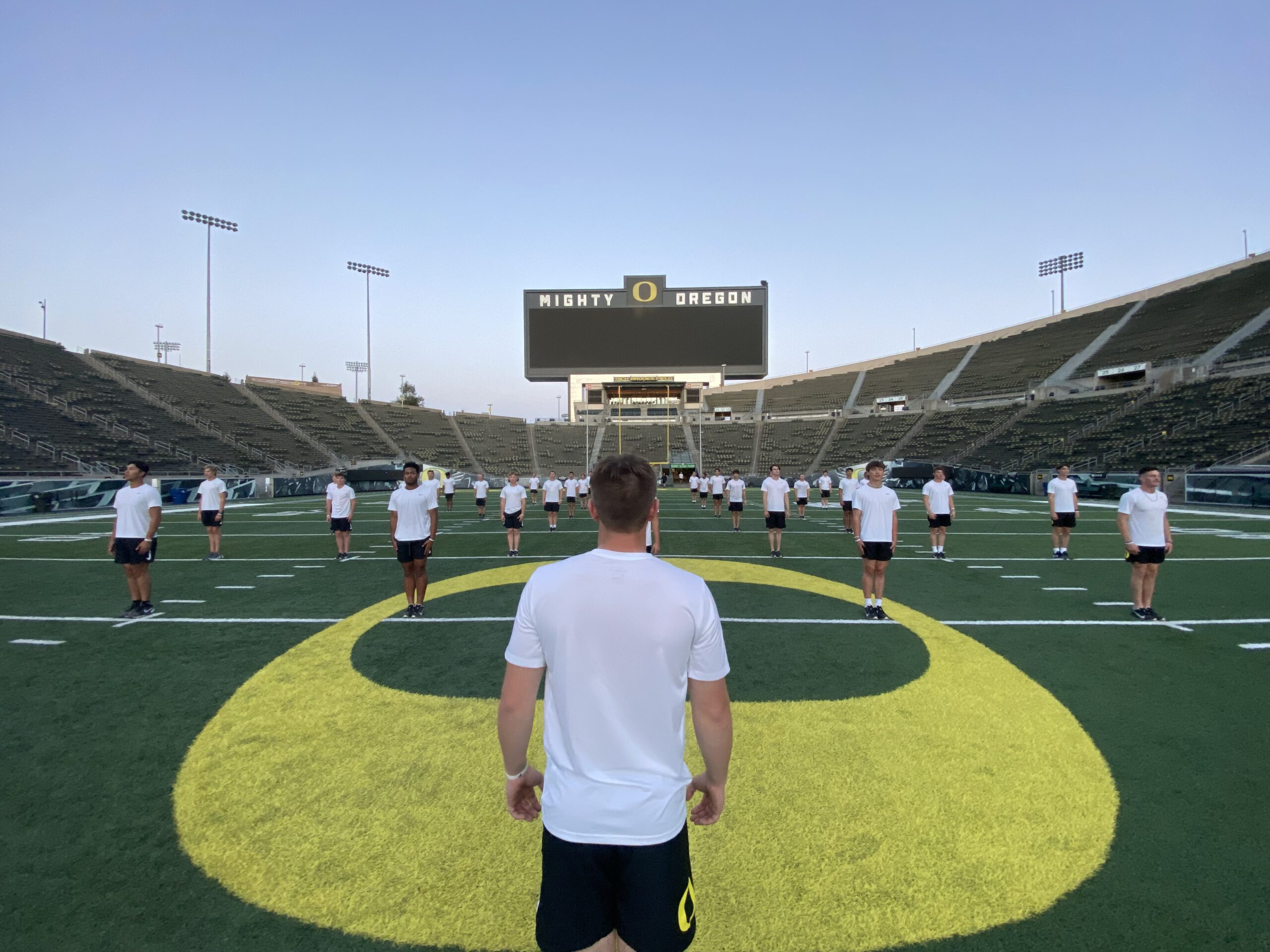 Brian taking Oregon Baseball through on field culture work